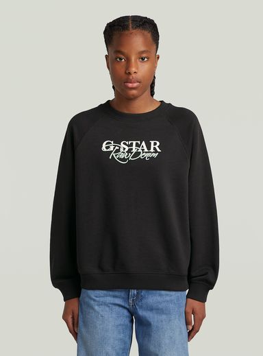 Sudadera holgada para niña